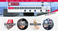 Desktop Screenshot of port-et-plage.com